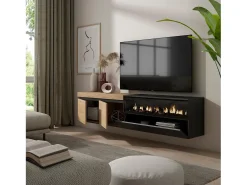 Móvel De Tv|Skraut Home Móvel de TV, 200x35x45cm, Para televisores até 80