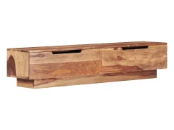 Móvel De Tv*Helloshop26 Móvel de TV/aparador de design prático 145 cm madeira maciça de sheesham 2502076 Castanho