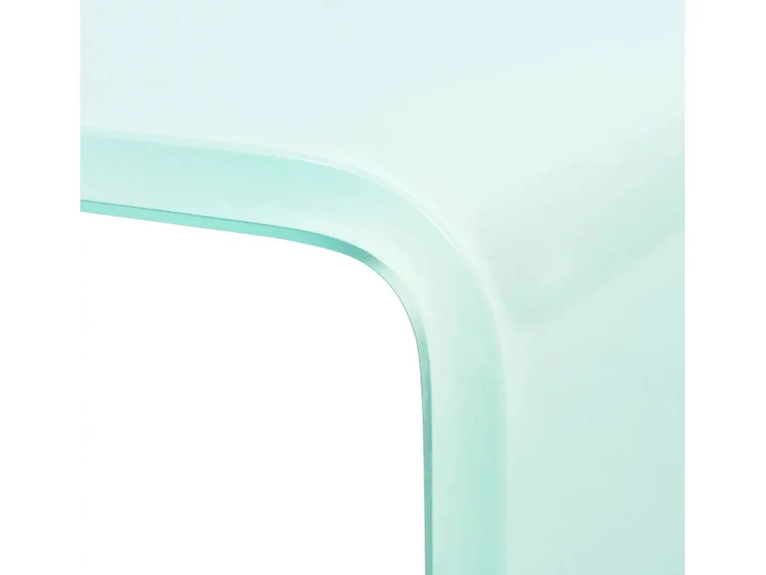 Móvel De Tv|Helloshop26 Móvel de TV/aparador de design prático para monitor de 60 cm vidro branco 2502253 Transparente