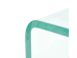Helloshop26 Móvel de TV/aparador de design prático para monitor de 100 cm vidro 2502040^ Móvel De Tv