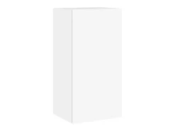 Móvel De Tv|Helloshop26 Móvel multimídia para TV prateleira para TV aparador armário para TV sala de jantar sala de estar quarto montado na parede x 3 peças com luzes LED 02_0028195 Branco