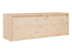 Outlet Helloshop26 Móvel multimídia para TV prateleira para TV aparador armário para TV sala de jantar sala de estar quarto 2 peças madeira maciça de pinho marrom 02_0028584 Castanho
