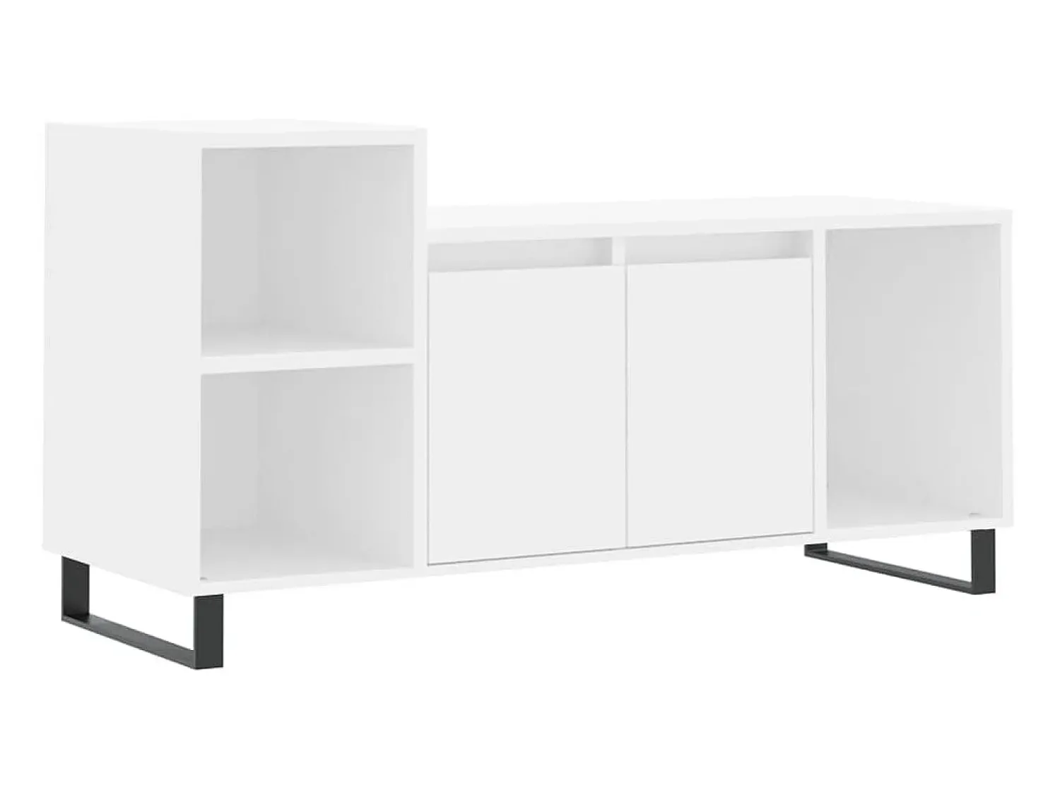 Móvel p/ TV 100x35x55 cm madeira processada PT756225 Branco