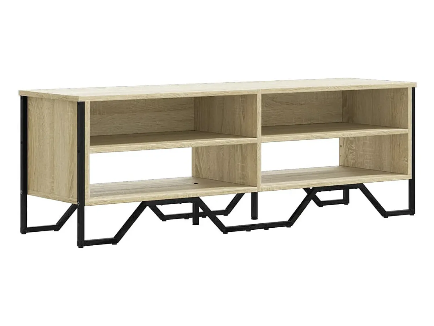 Móvel De Tv* Móvel p/ TV 122x34x41 cm madeira processada carvalho sonoma PT640386 Castanho
