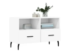 Clearance Móvel p/ TV 80x36x50 cm madeira processada PT249622 Branco