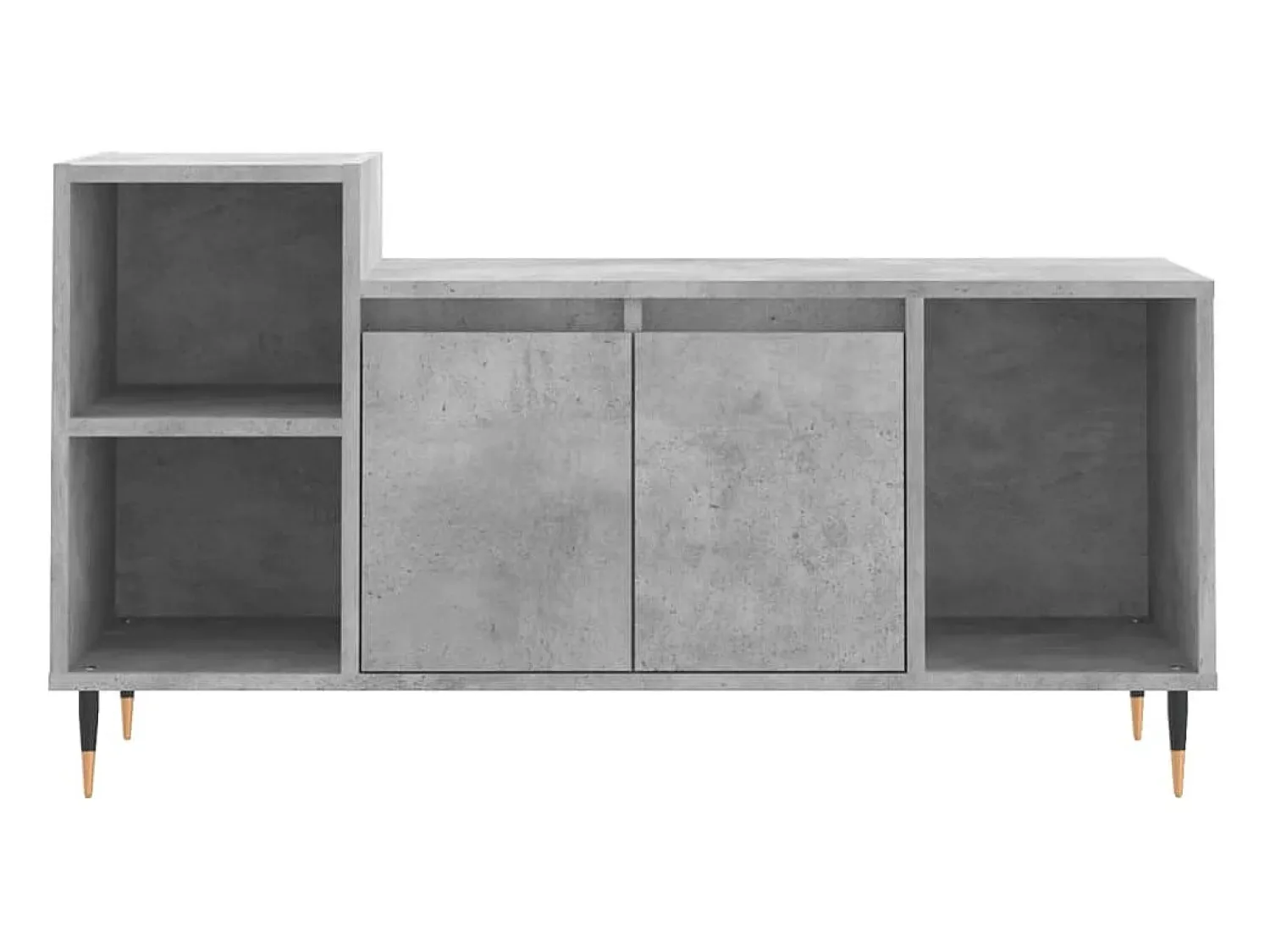 Móvel De Tv*vidaxl Móvel p/ TV 100x35x55 madeira processada cimento Cinzento