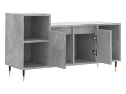 Móvel De Tv*vidaxl Móvel p/ TV 100x35x55 madeira processada cimento Cinzento