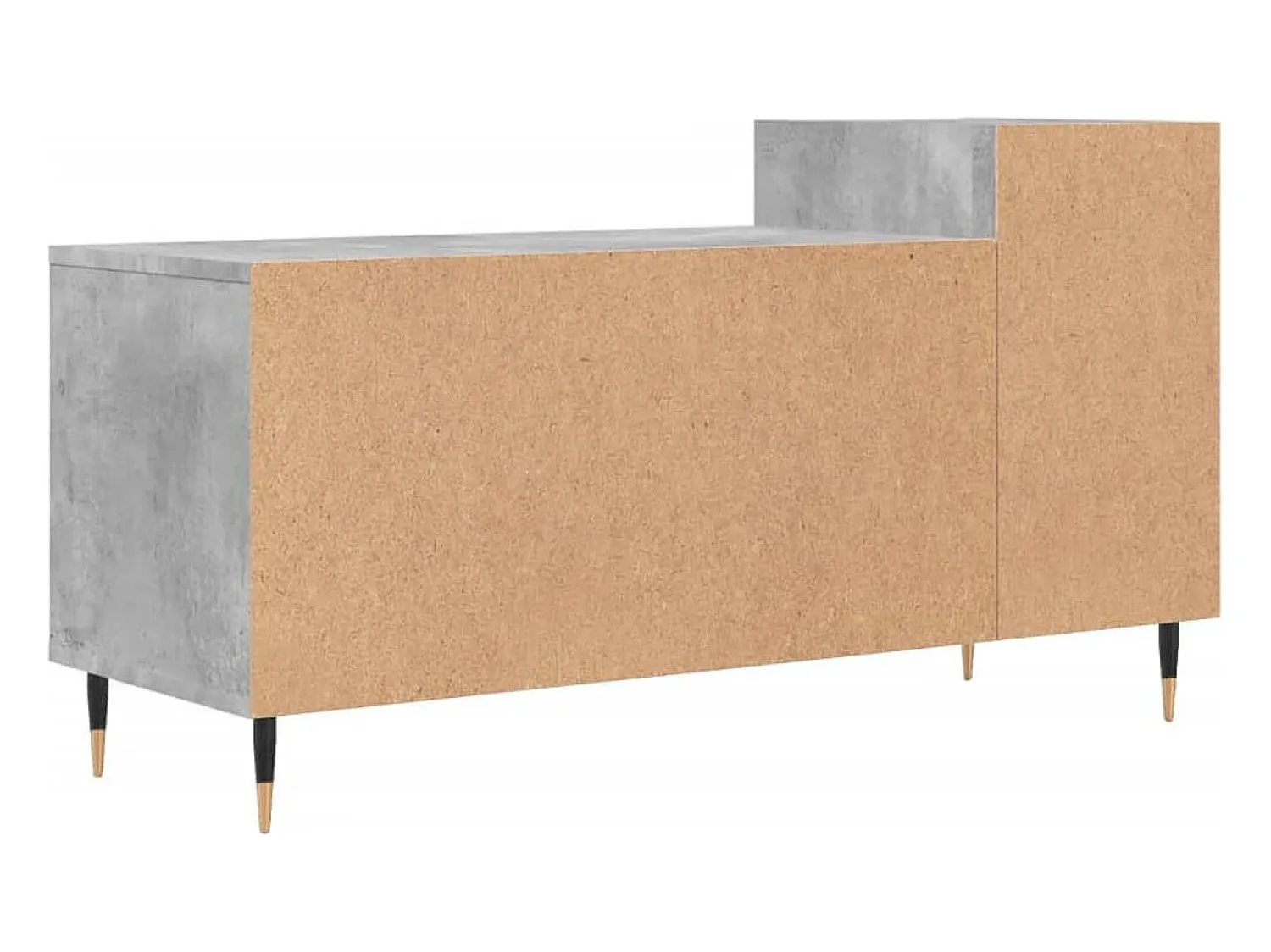 Móvel De Tv*vidaxl Móvel p/ TV 100x35x55 madeira processada cimento Cinzento