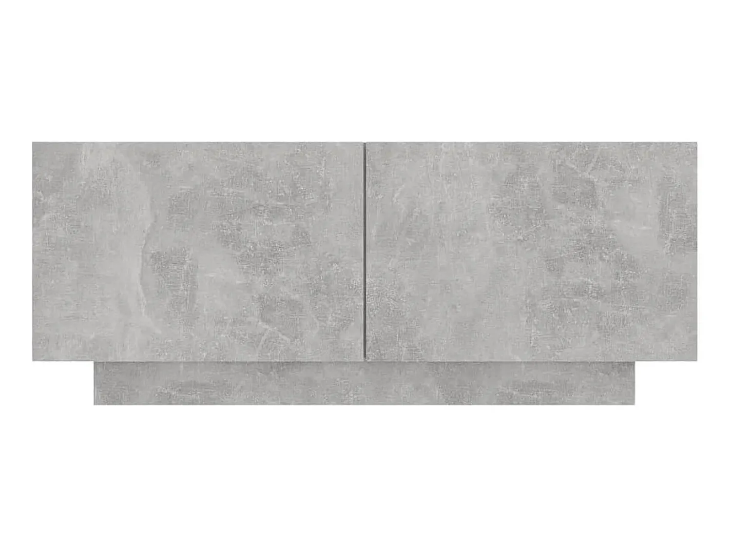 Clearance Móvel p/ TV 100x35x40cm derivados de madeira cimento PT865605 Cinzento
