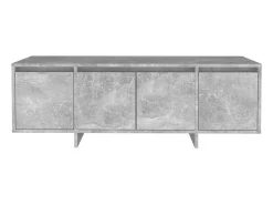 Móvel De Tv| Móvel p/ TV 120x30x40,5cm derivados de madeira cimento PT906589 Cinzento