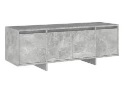 Móvel De Tv| Móvel p/ TV 120x30x40,5cm derivados de madeira cimento PT906589 Cinzento