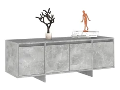 Móvel De Tv| Móvel p/ TV 120x30x40,5cm derivados de madeira cimento PT906589 Cinzento