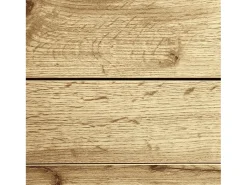 Móvel De Tv*ModernLuxe Móvel para TV 180×38×50 cm - 2 portas e 3 gavetas - MDF + painel de partículas - Preto + Natural Preto / Natural claro