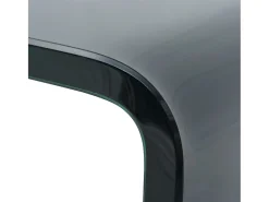 Móvel De Tv*Helloshop26 Móvel para TV aparador design prático suporte para monitor 70 cm vidro 2502230 Preto