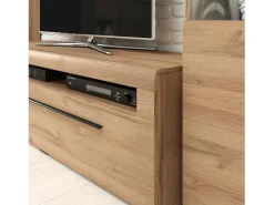 Móvel De Tv|Meublorama Móvel para TV 140cm coleção BREDA. Cor carvalho. Estilo design. Castanho