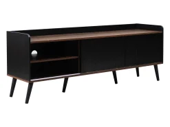 Móvel para TV , com 2 gavetas e 2 portas de correr, em madeira, para sala de estar ou quarto, 160x40x58cm^ Móvel De Tv