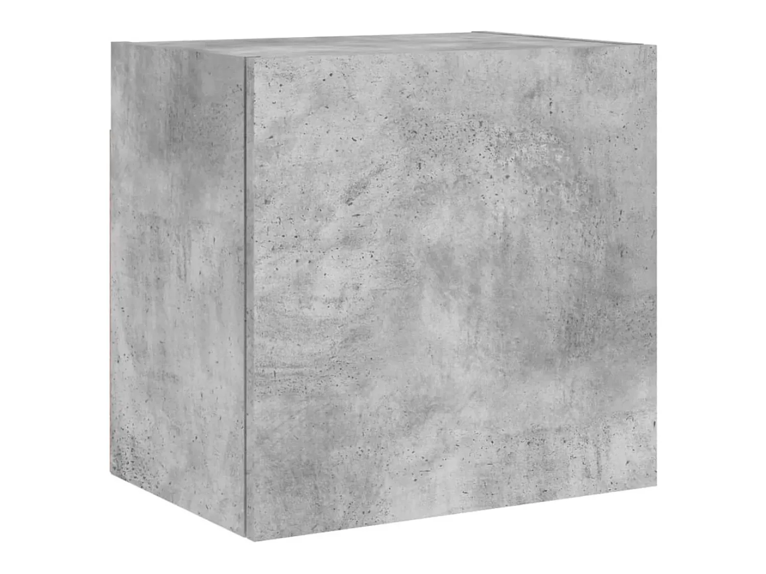 Hot Móvel parede p/ TV 40,5x30x40cm derivados madeira cinza cimento PT211710 Cinzento