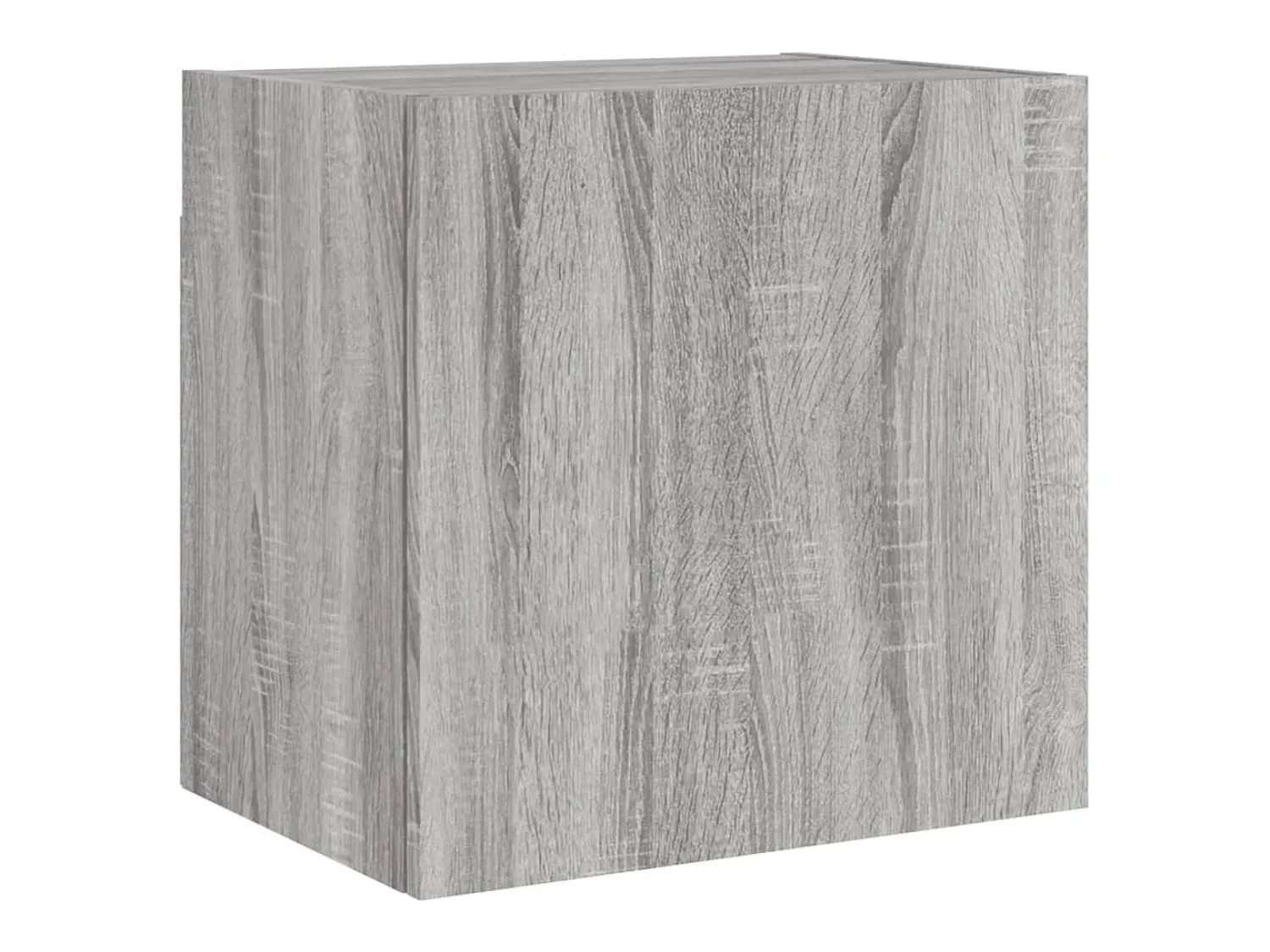 Móvel De Tv| Móvel parede TV 40,5x30x40 cm derivados de madeira cinza sonoma PT987067 Cinzento