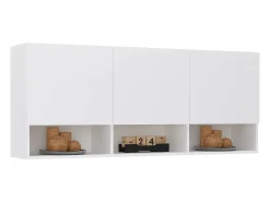 Móvel Suspenso haaus Malmo, 3 Portas, , 144 x 27 x 60 cm^ Prateleira
