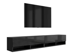 Móvel TV : (2 x 100) Fosco / Brilhante, 200 × 32 × 34 cm^ Móvel De Tv