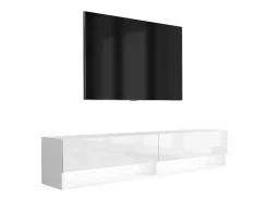 Móvel De Tv* Móvel TV : Fosco / Brilhante, LED , 170 × 32 × 34 cm Branco
