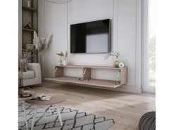 Best Móvel TV : Caramelo, 170 x 34 x 32 cm Castanho