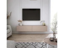 Best Móvel TV : Caramelo, 170 x 34 x 32 cm Castanho