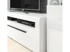Petits-Meubles Móvel TV 1 gaveta Louis 140cm Branco