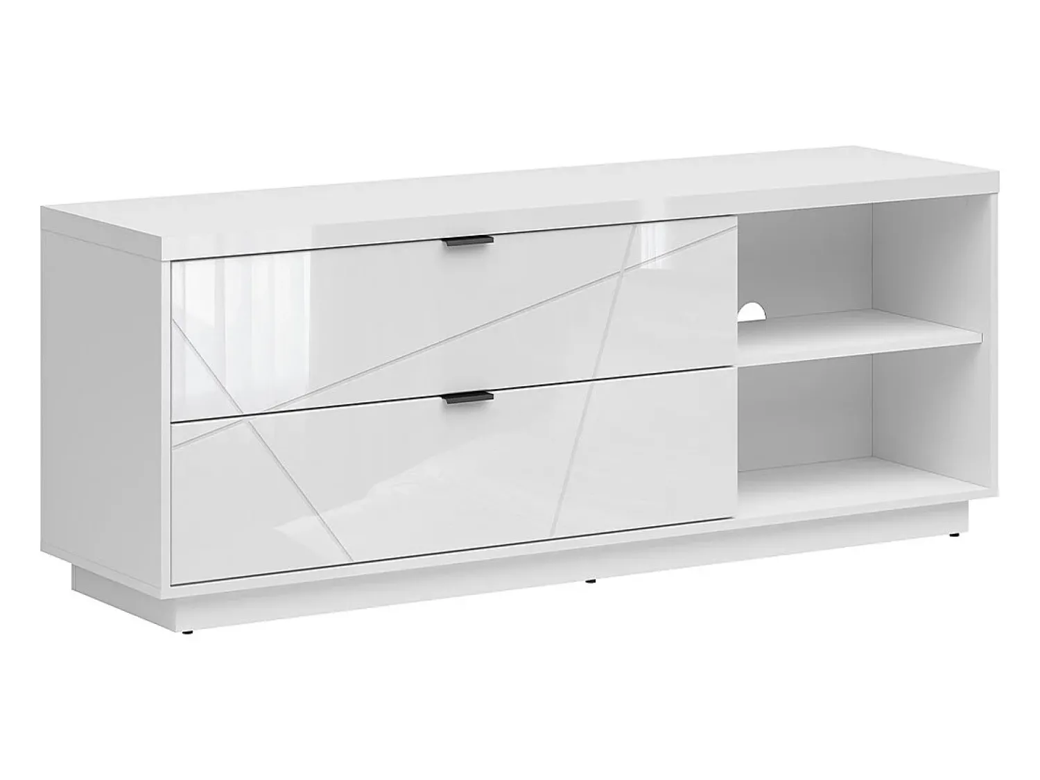 Petits-Meubles Móvel TV 2 gavetas Sven 156cm^ Móvel De Tv