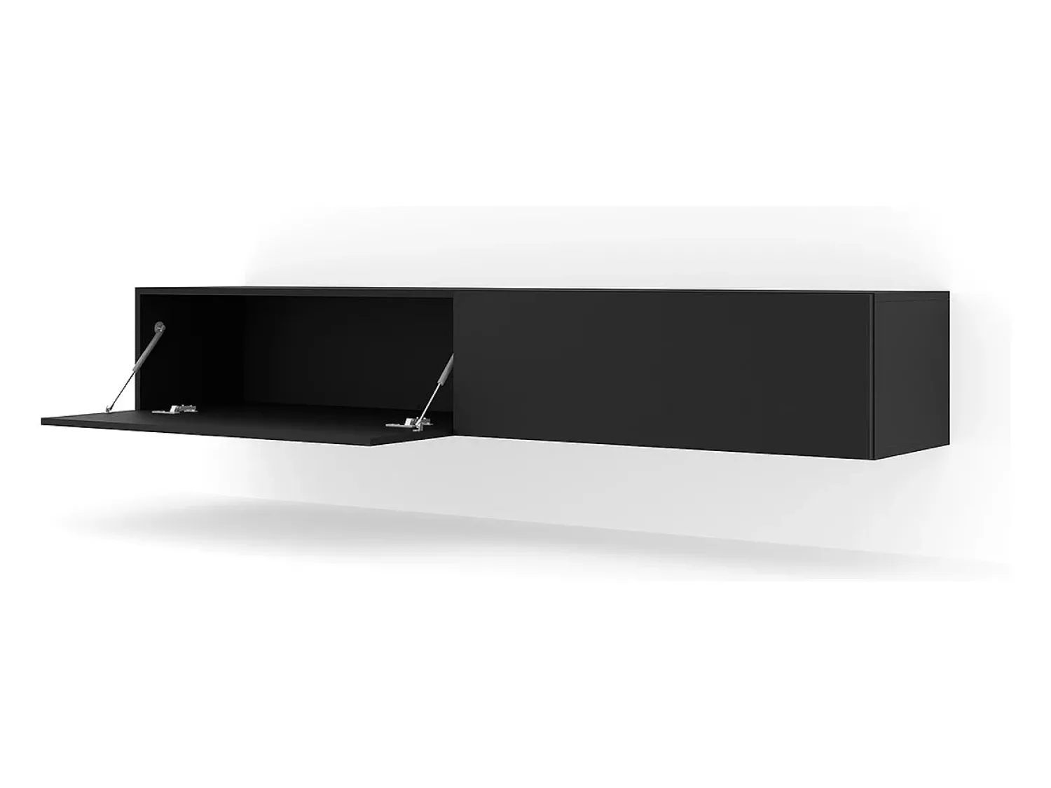 Móvel De Tv|Petits-Meubles Móvel TV 2 portas Bali mate 180cm Preto