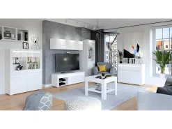 New Petits-Meubles Móvel TV 2 portas Kasla 152cm Branco