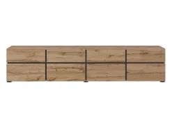 Móvel De Tv|Petits-Meubles Móvel TV 4 portas Lilia madeira 225cm Castanho