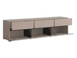 Móvel De Tv*Petits-Meubles Móvel TV 3 portas Lilia toupeira 180cm Castanho