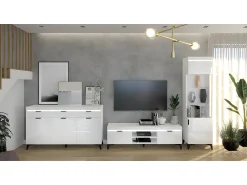 Clearance Petits-Meubles Móvel TV 2 portas Ruben 157cm Branco