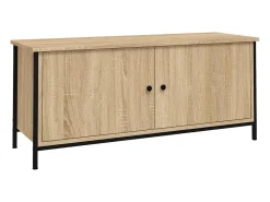 Móvel De Tv* Móvel TV c/ portas 102x35x45cm deriv. madeira carvalho sonoma PT833950 Castanho