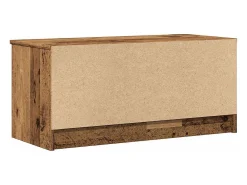 Outlet vidaxl Móvel TV madeira antiga 80x35x36,5 cm madeira trabalhada Castanho