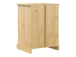 Móvel De Tv|Helloshop26 Móvel TV multimídia Estante TV Aparador TV Sala de jantar Sala de estar Quarto HiFi Corona 60 x 50 x 82 cm Madeira maciça de pinho marrom 02_0025428 Castanho