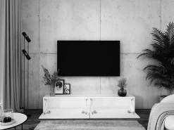 Móvel TV suspenso, 170 x 34 x 32 cm, Fosco / Brilhante^ Móvel De Tv