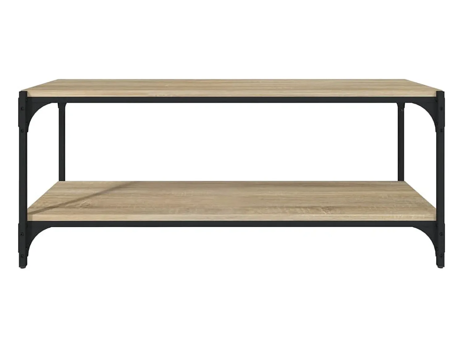 Discount Móvel TV 100x33x41 cm derivados madeira/aço cor carvalho sonoma PT247150 Castanho