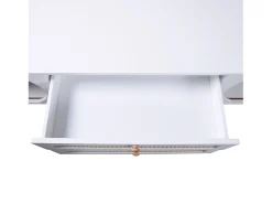 Móvel TV 170x39,5x46cm - Móvel TV em madeira com portas e gavetas em verga em estilo campestre para arrumação -^ Móvel De Tv