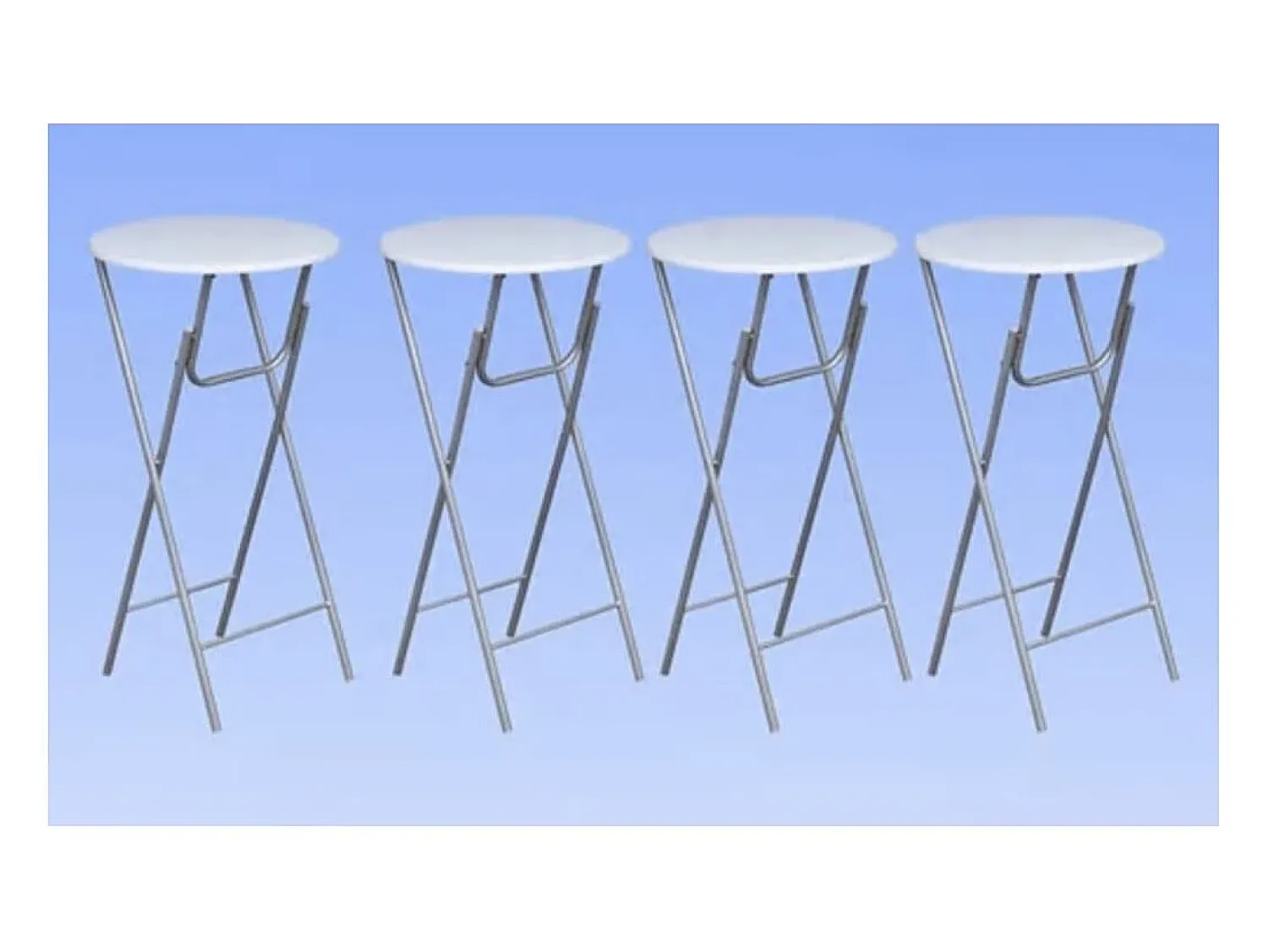 Banco| Móvels de bar 4 pcs com tampo MDF PT321854 Branco