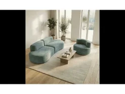 Pack Lounge sofá e poltrona - sálvia Verde claro