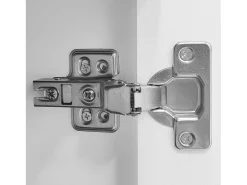Painel de TV com 3 portas - Tampo com calhas laterais - acabamento em madeira natural -^ Móvel De Tv