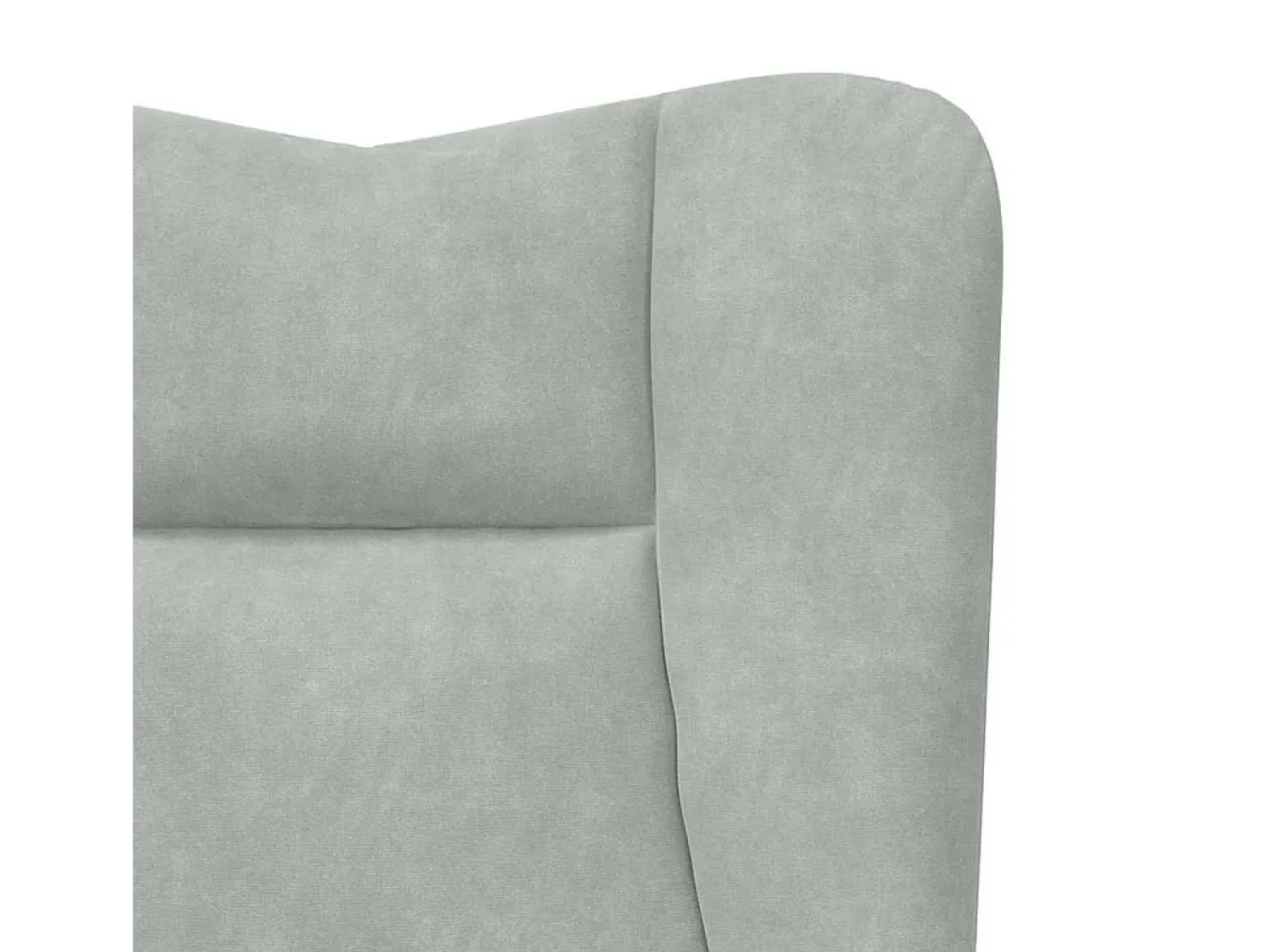 Poltrona* Poltrona | Cadeira de Sala | Cadeira Relaxante Cinzento-claro 63x67x94 cm Veludo SHL890750 Cinzento claro