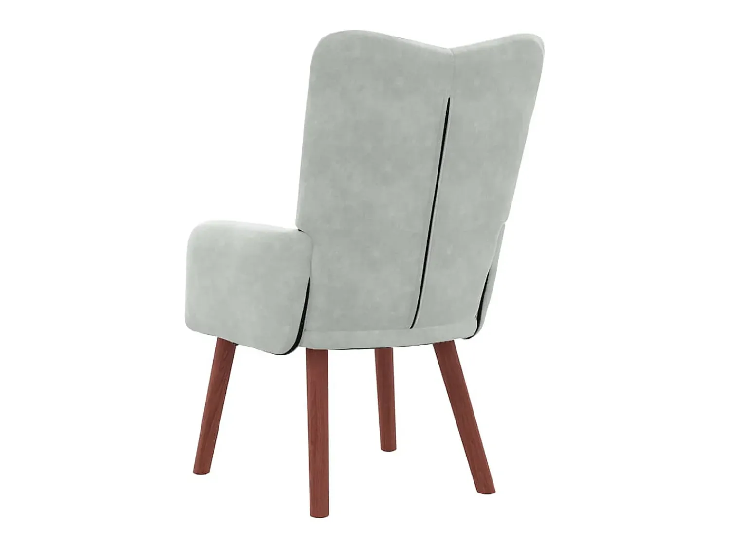 Poltrona* Poltrona | Cadeira de Sala | Cadeira Relaxante Cinzento-claro 63x67x94 cm Veludo SHL890750 Cinzento claro