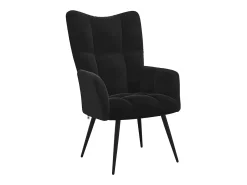 Poltrona | Cadeira de Sala | Cadeira Relaxante com Banco em Veludo SHL221216^ Poltrona