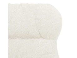 New Poltrona | Cadeira de Sala | Cadeira Relaxante 69x74x93 cm tecido SHL234434 Creme