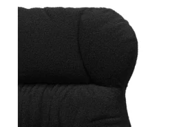Poltrona| Poltrona | Cadeira de Sala | Cadeira Relaxante 69x74x93 cm tecido SHL511294 Preto