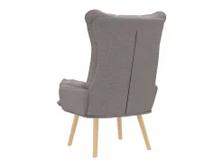 Outlet Poltrona | Cadeira de Sala | Cadeira Relaxante Cinzento-acastanhado 69x74x93 cm tecido SHL483140 Taupe