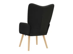 Poltrona* Poltrona | Cadeira de Sala | Cadeira Relaxante 62x67x95.5 cm tecido SHL496569 Preto